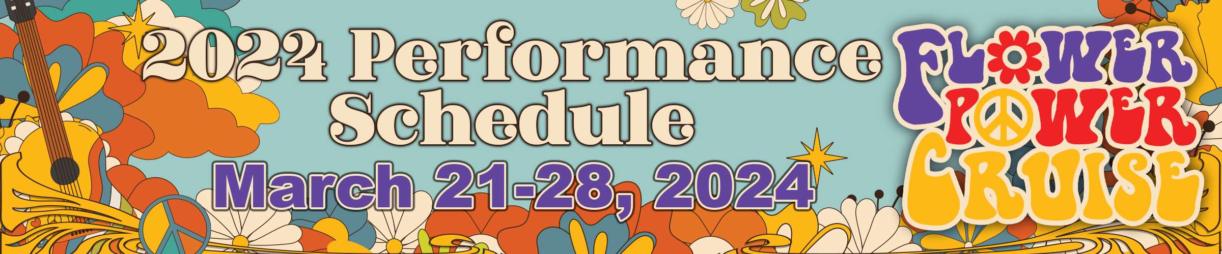 View the Schedule of Events and Directory Flower Power Cruise